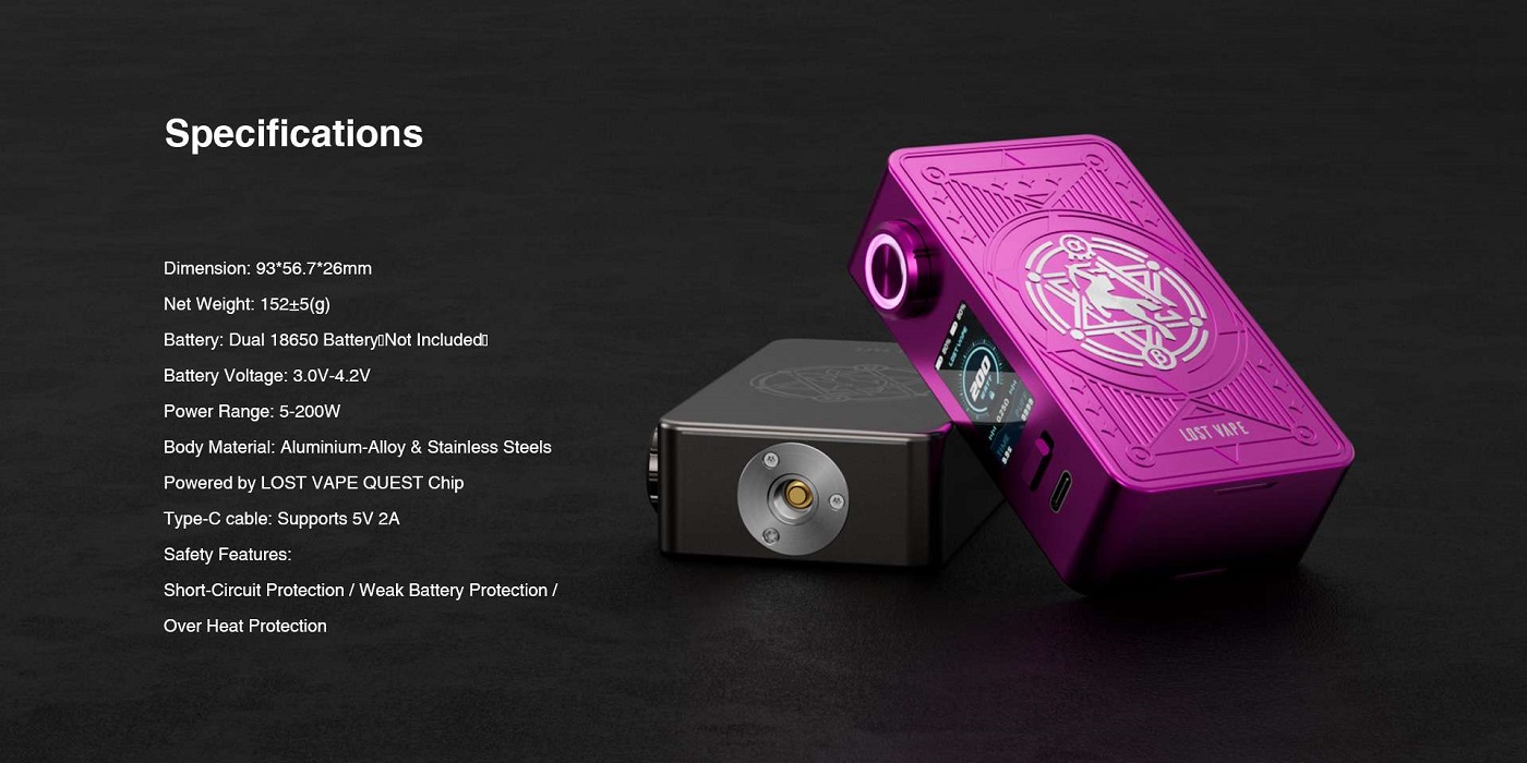 centaurus m200 box mod by lost vape 9