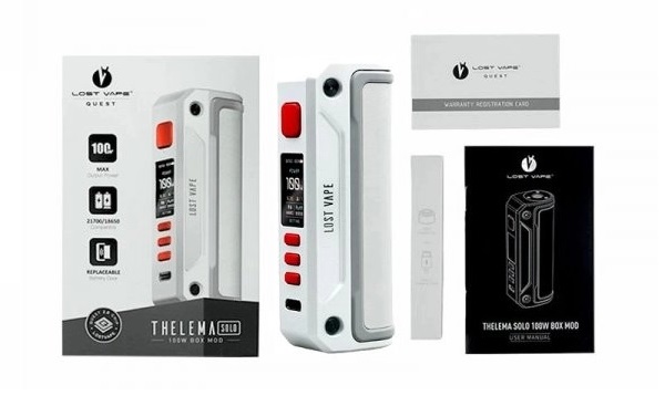 thelema solo 100w box mod by lost vape retro gamer limited edition 7