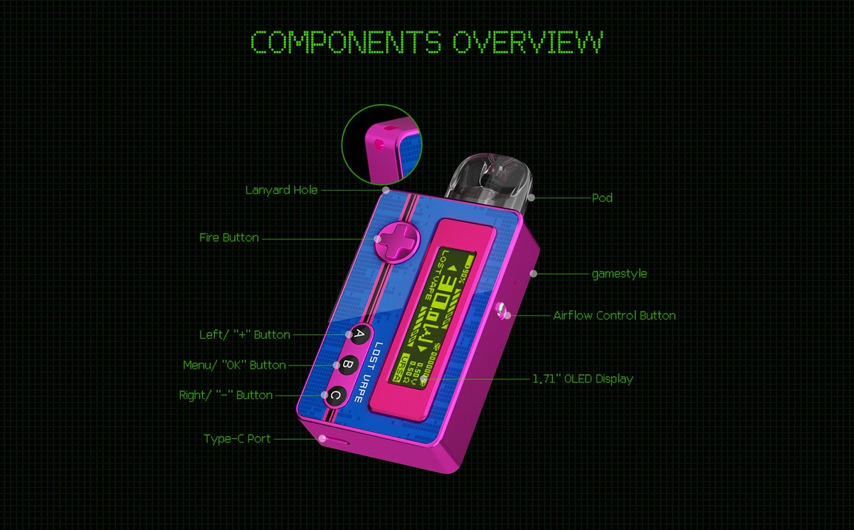 ursa pocket pod kit 1200mah by lost vape 10