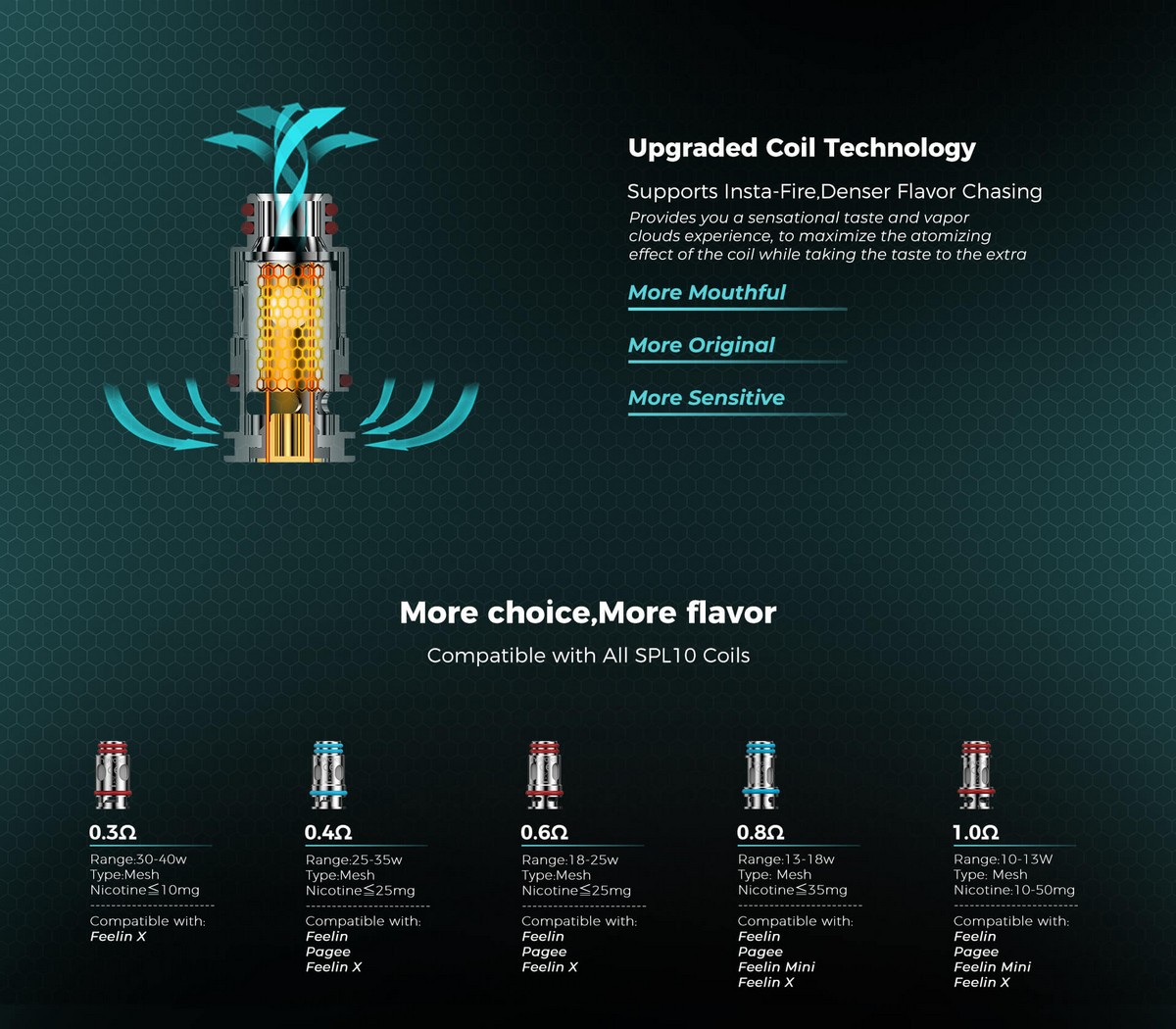 feelin x 1600mah 5ml pod kit by nevoks 7