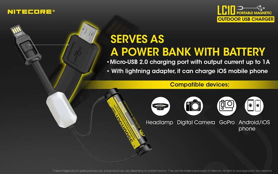 fortistis nitecore lc10 10
