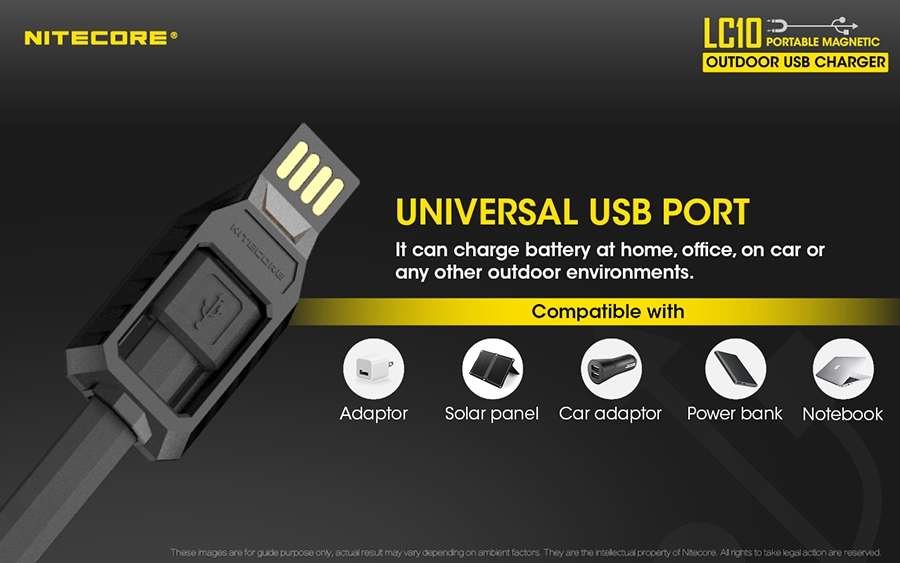 fortistis nitecore lc10 8
