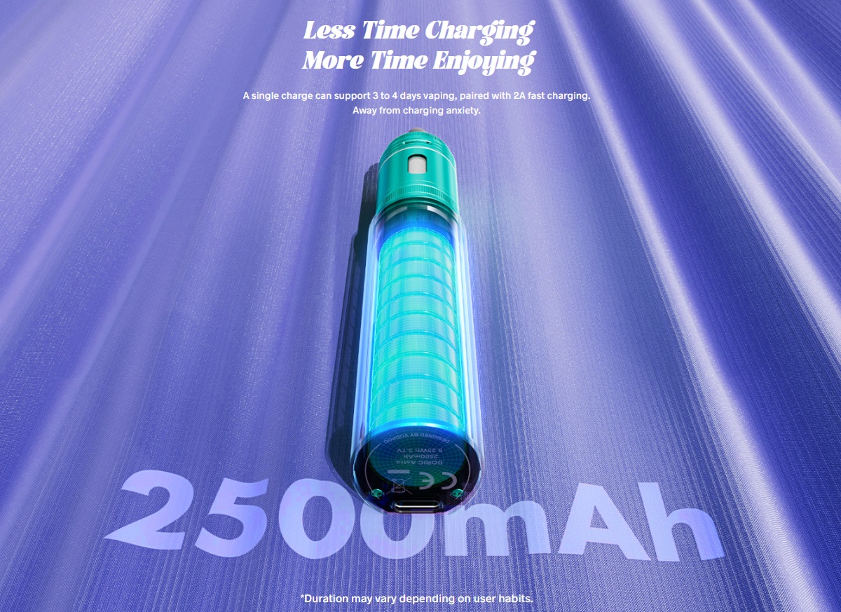 doric astra kit 30w 2500mah by voopoo 7