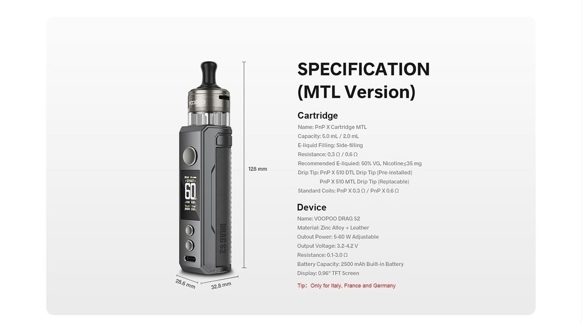 drag s2 pod kit 2500mah 60w 5ml by voopoo 10