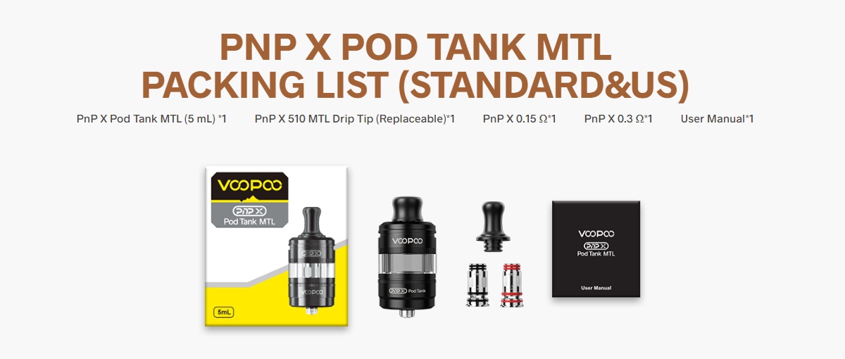 pnp x pod tank mtl 5ml by voopoo 8